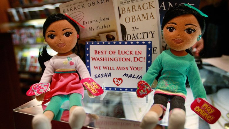 Sasha and Malia Obama Beanie Babies