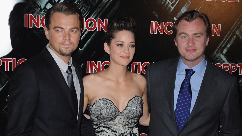 Leonardo DiCaprio, Marion Cotillard, Christopher Nolan