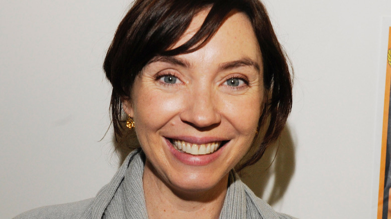 Stephanie Courtney grinning