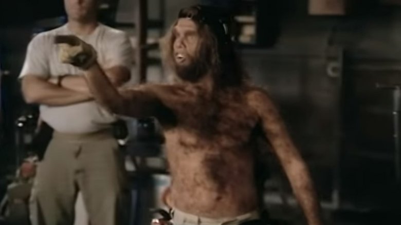 John Lehr as the GEICO caveman