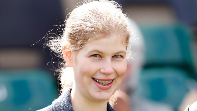 Lady Louise Mountbatten-Windsor smiling