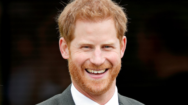 Prince Harry, Duke of Sussex smiling