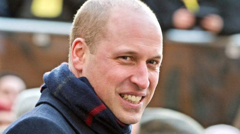 Prince William, Prince of Wales smiling