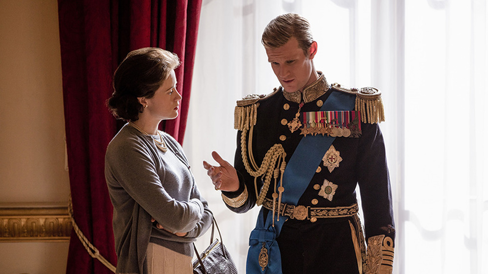 Matt Smith as Prince Philip in The Crown