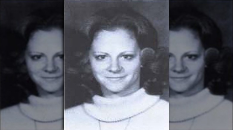 Reba McEntire in her 1974 college yearbook