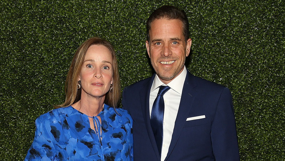 Kathleen Biden and Hunter Biden at an event