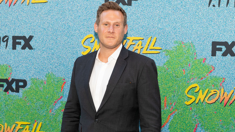 Trevor Engelson on the red carpet