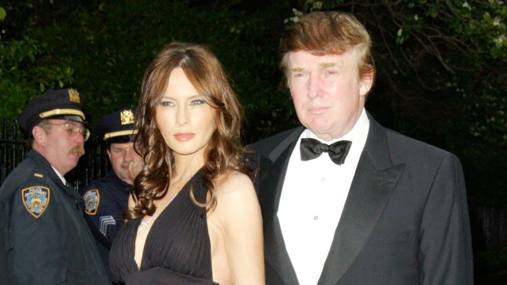 Melania Trump with Donald Trump