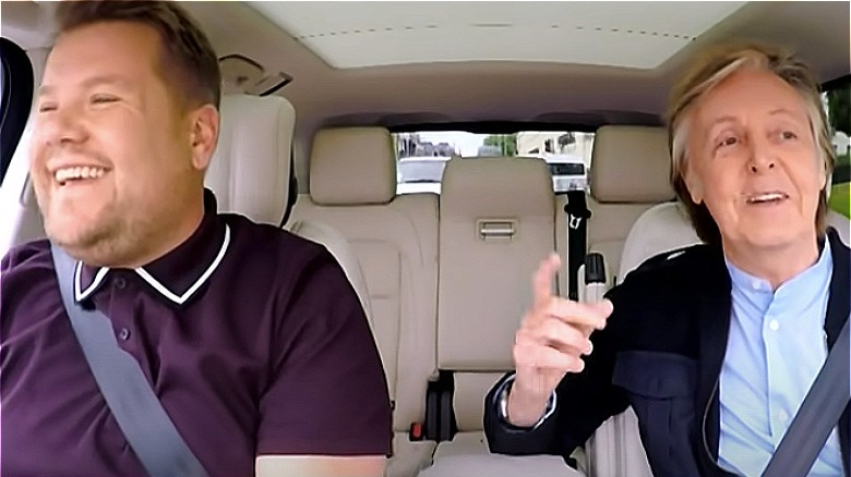 James Corden and Paul McCartney on Carpool Karaoke