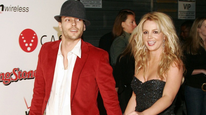 Kevin Federline and Britney Spears