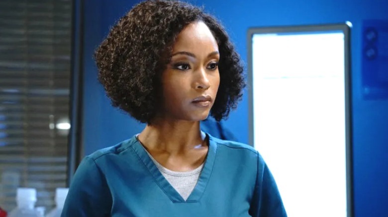 Yaya DaCosta as April Sexton on "Chicago Med"