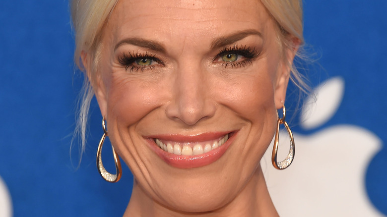 Hannah Waddingham grinning