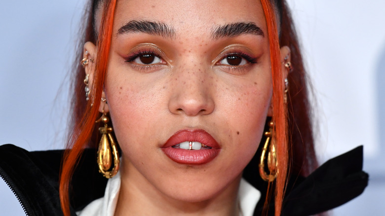 FKA Twigs smiling