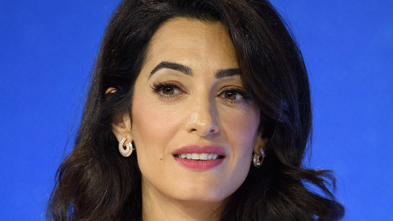 Amal Clooney smiing 