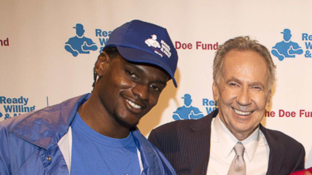 George T. McDonald with Doe Fund participant