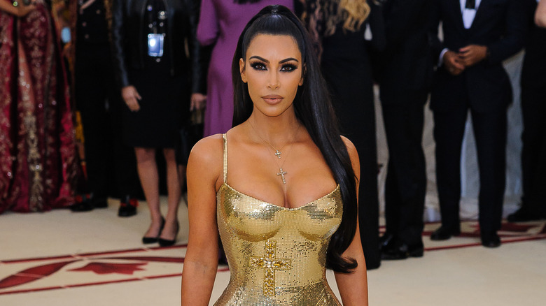 Kim Kardashian at the Met Gala