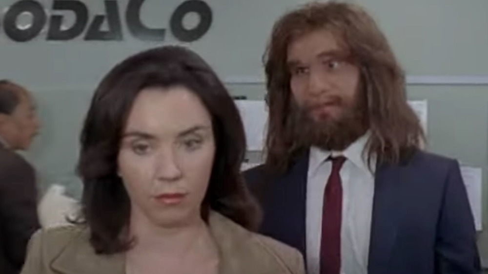 Stephanie Courtney and Giecos Caveman