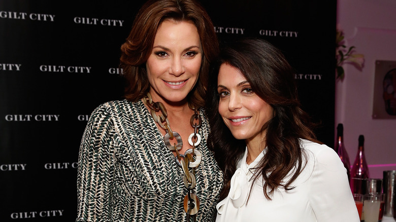 Luann De Lesseps and Bethenny Frankel at an event