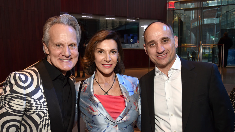 Hilary Farr, David Visentin, and Monte Durham smiling