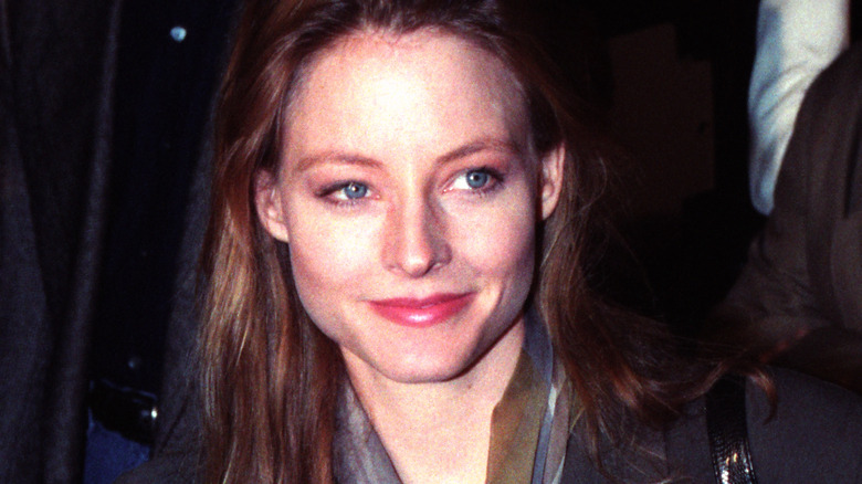 Jodie Foster smiling in 1993