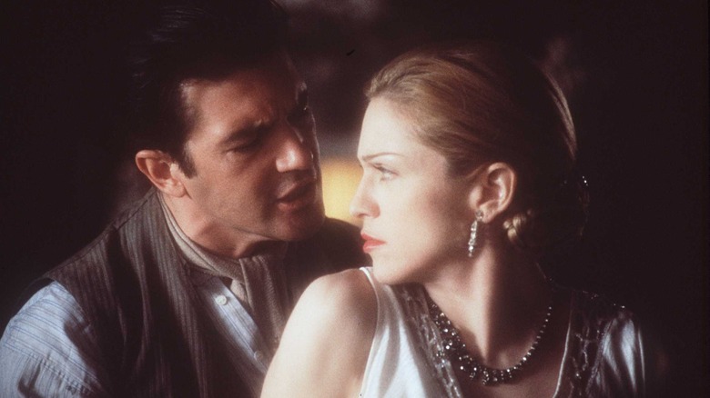 Antonio Banderas and Madonna in 'Evita.'