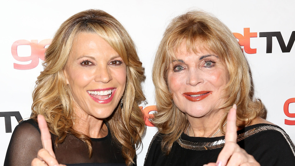 Vanna White and Susan Stafford 