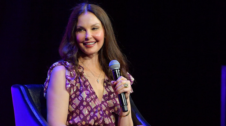 Ashley Judd smiling broadly