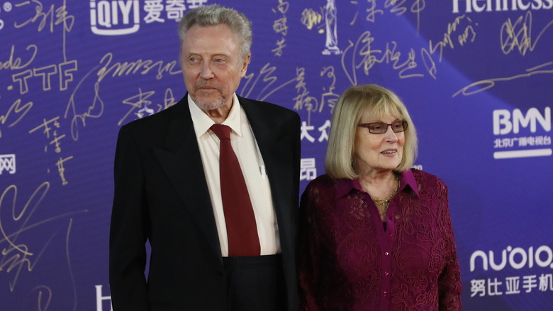 Christopher and Georgianne Walken at an event in 2019