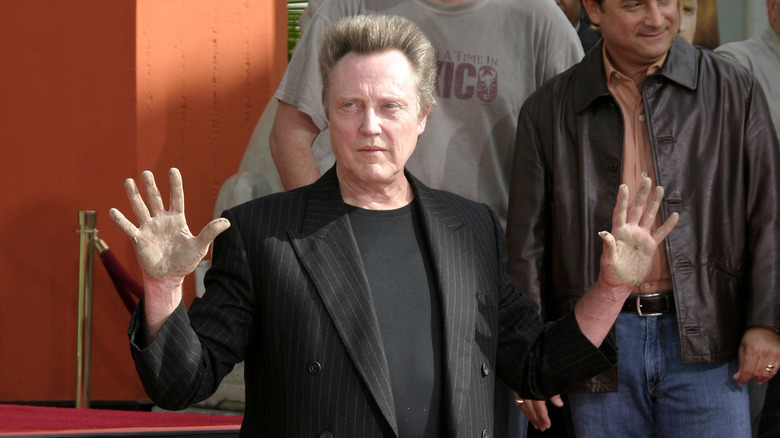 Christopher Walken posing in 2004