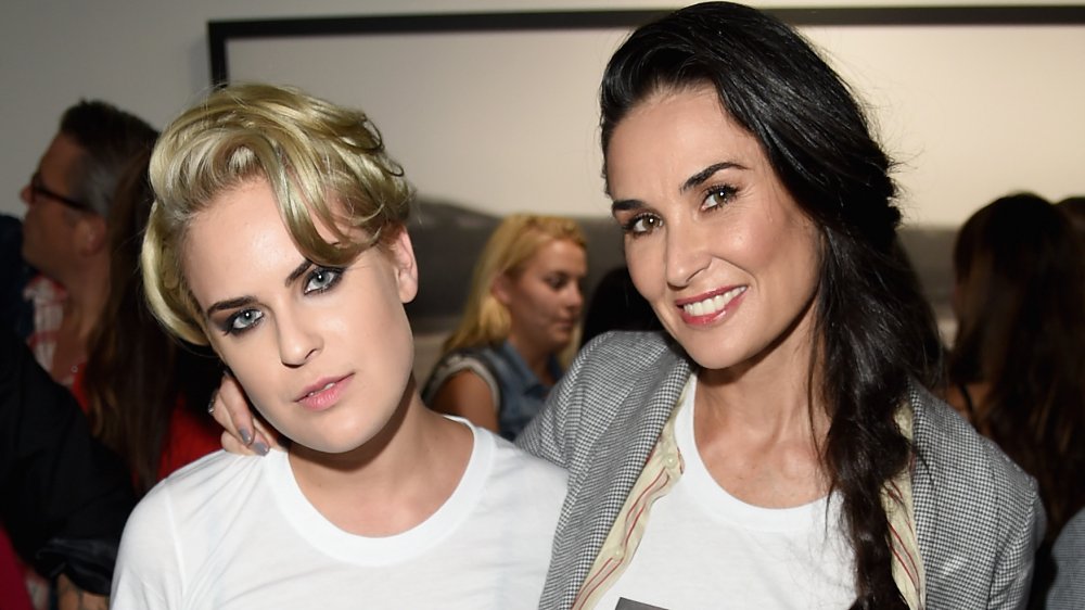 Tallulah Willis & Demi Moore