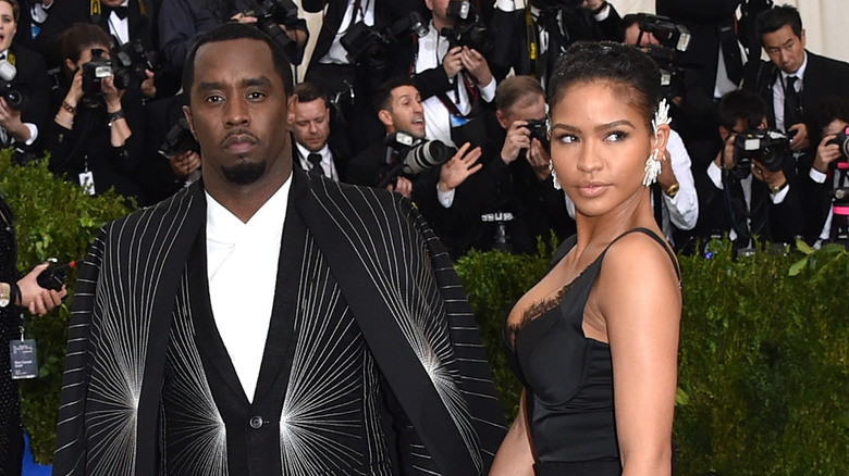 Diddy and Cassie at Met gala