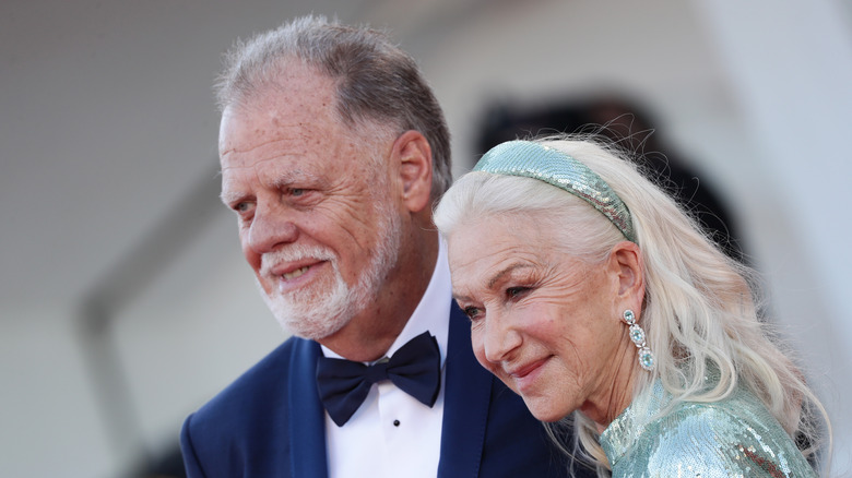 Helen Mirren, Taylor Hackford, Venice, 2021