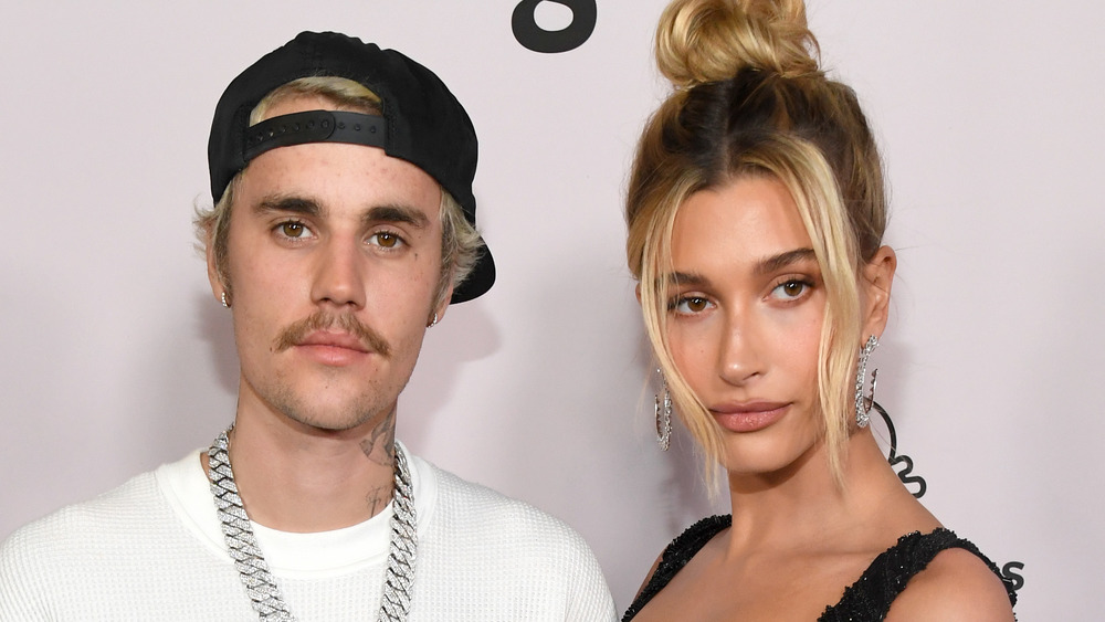 Justin Bieber and Hailey Baldwin on the red carpet