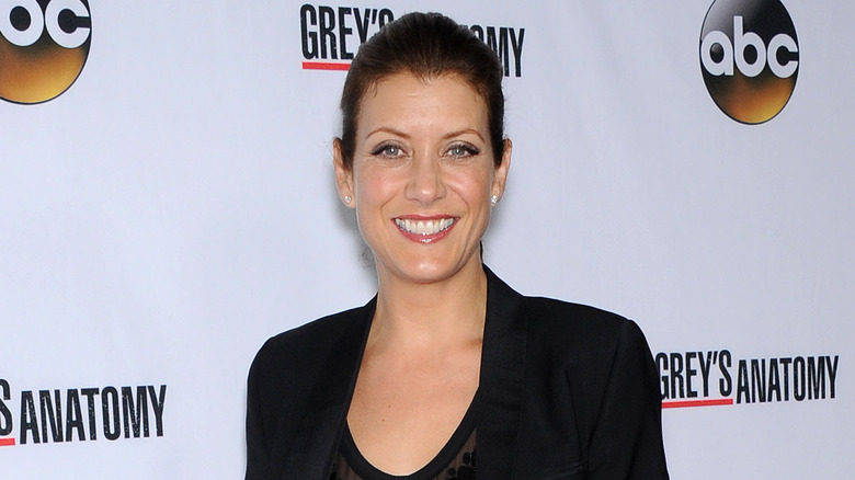 Kate Walsh poses on the red carpet 