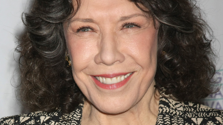 Lily Tomlin smiling