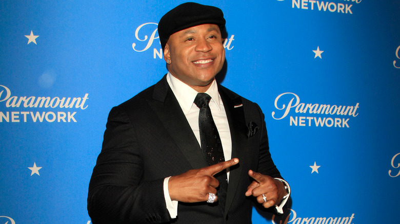 LL Cool J smiling on the red carpet