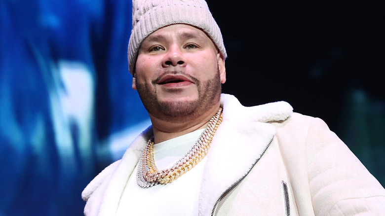 Fat Joe performing on stage