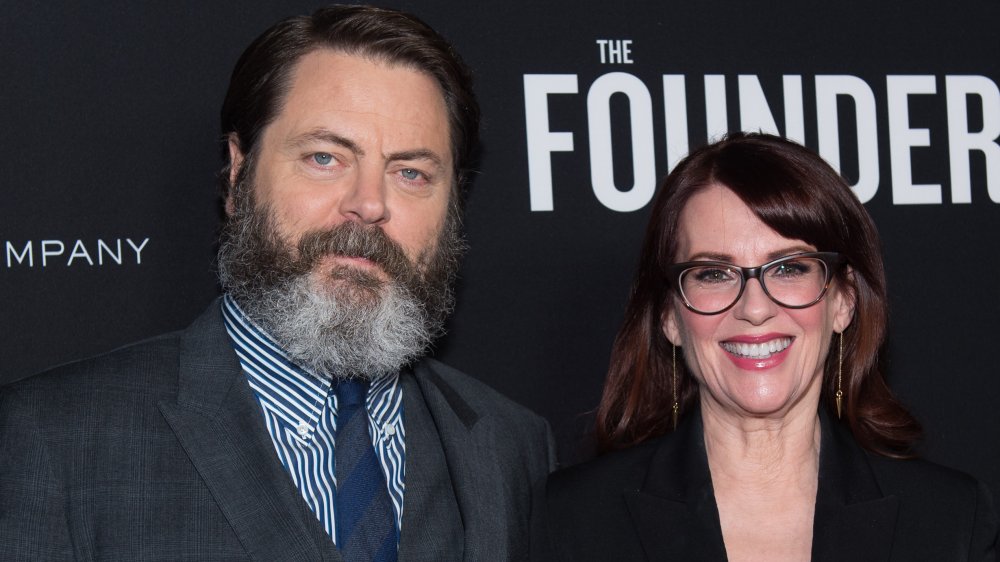 Nick Offerman Megan Mullally