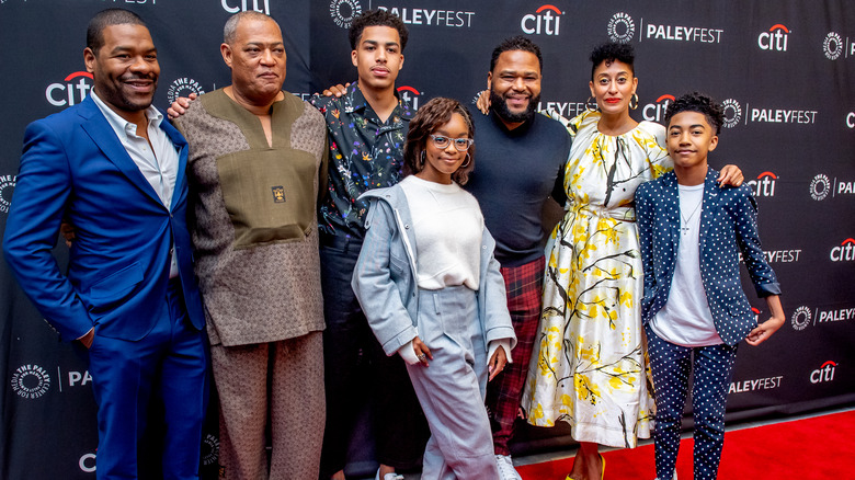 Black-ish tv cast red carpet