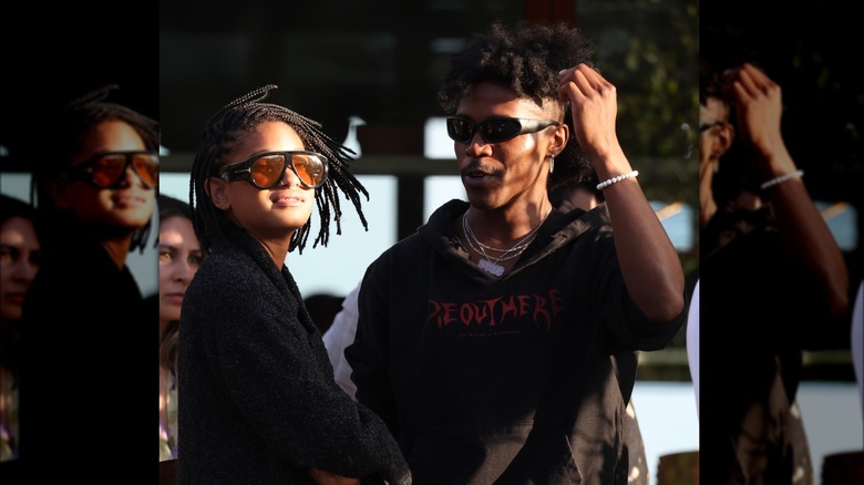 Willow Smith and De'Wayne