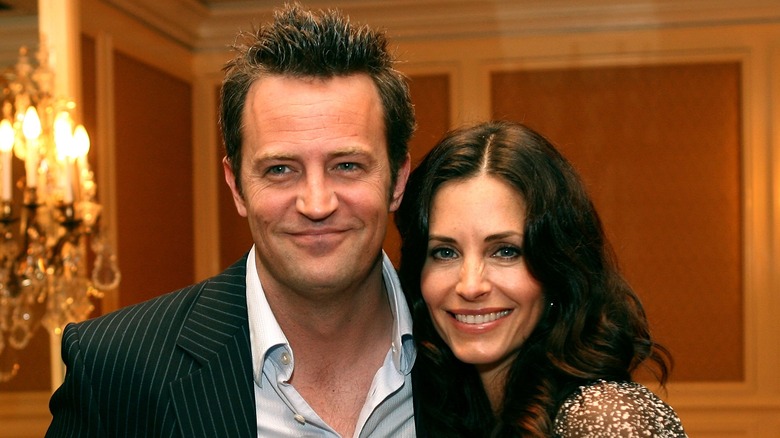 Matthew Perry and Courteney Cox in Beverly Hills