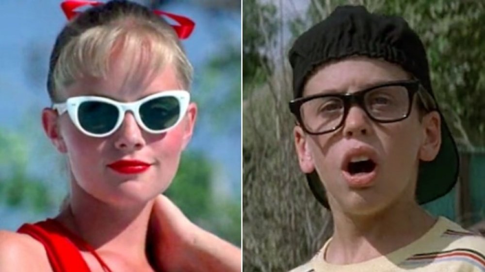 Marley Shelton and Chauncey Leopardi in The Sandlot