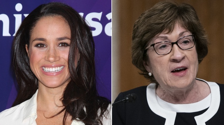 Meghan Markle and Susan Collins