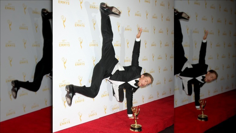 Derek Hough with his second Emmy win