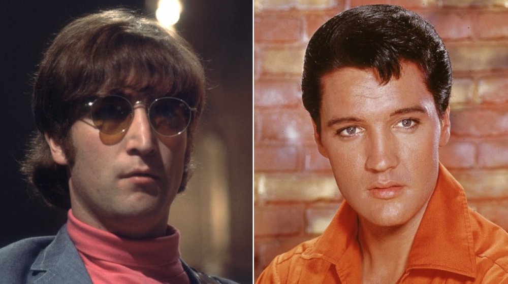 John Lennon, Elvis Presley