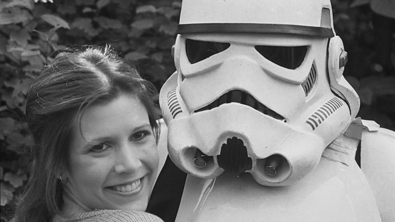 Carrie Fisher storm trooper 