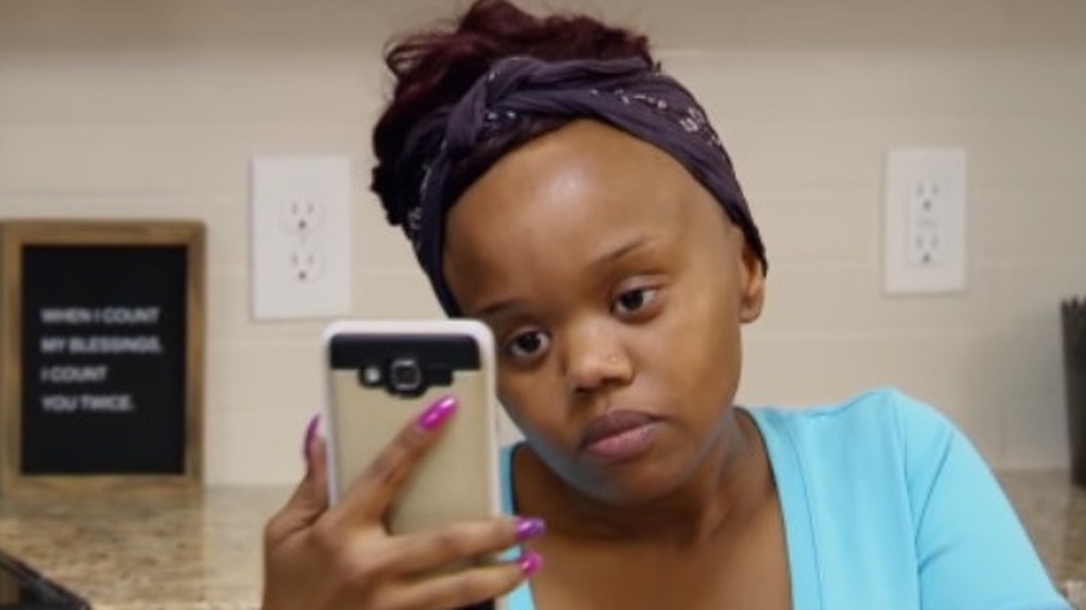 Monie discussing custody on 'Little Women: Atlanta'