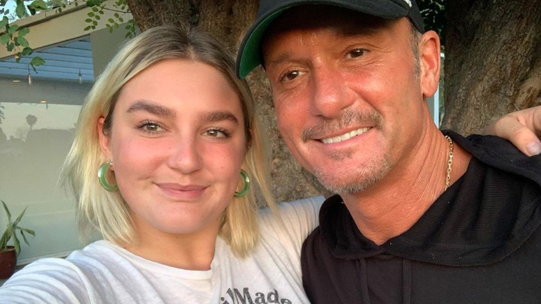 Tim McGraw's Daughter Grossed Out by His Flirty Compliment on