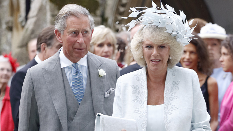 Camilla Parker Bowles and Charles' wedding 