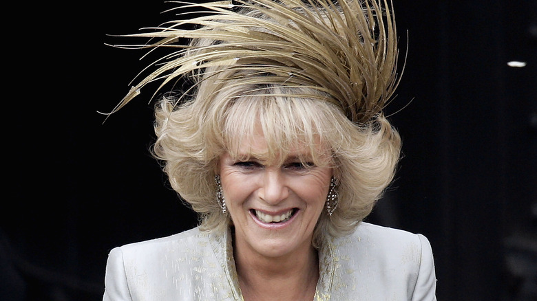 Camilla Parker Bowles smiling 